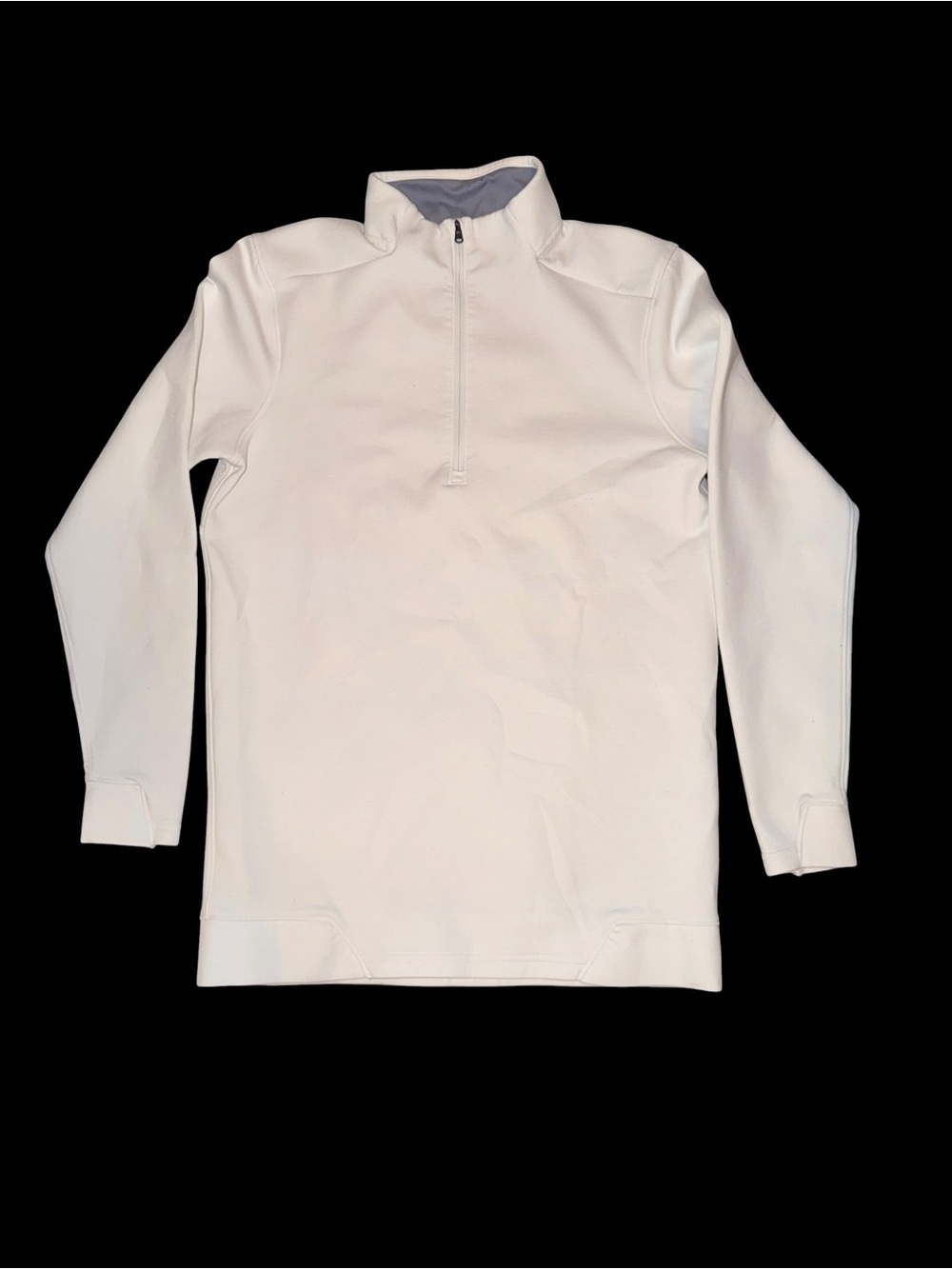 Under Armour White Quarter-Zip Pullover